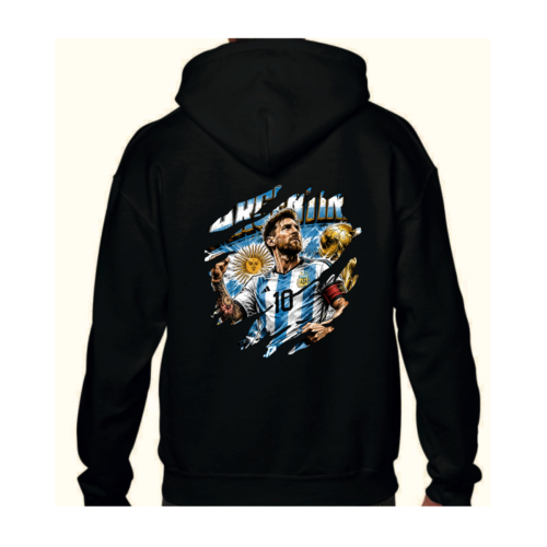 Ζακέτα Φούτερ με κουκούλα  Messi ARGENTINA - Image 2