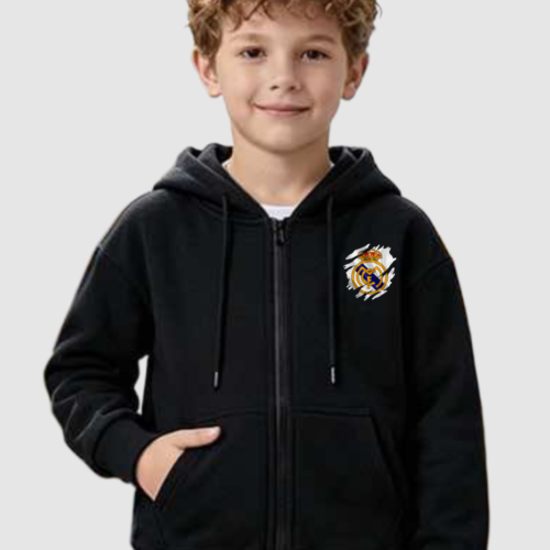 Ζακέτα Φούτερ Παιδική Mbappé Real Madrid - Image 1