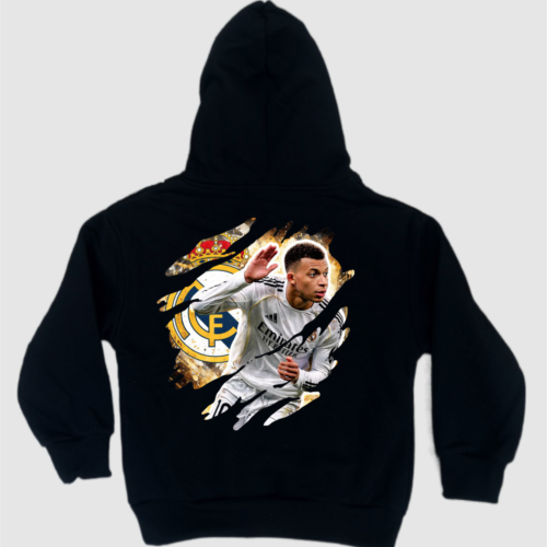 Ζακέτα Φούτερ Παιδική Mbappé Real Madrid - Image 2